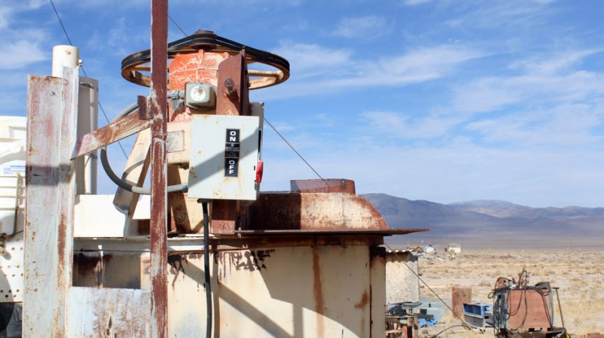 Golden Buckeye #1 & #2 — historic mine workings on the claim, Douglas County, Nevada