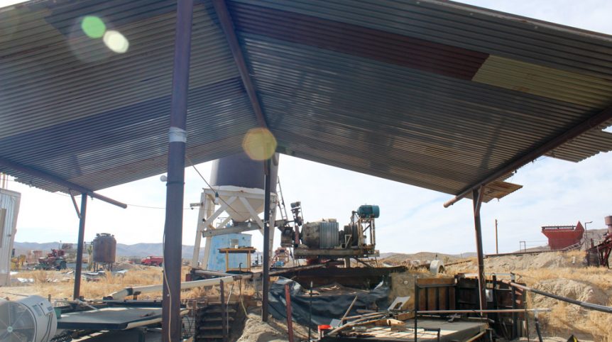 Golden Buckeye #1 & #2 — historic mine workings on the claim, Douglas County, Nevada