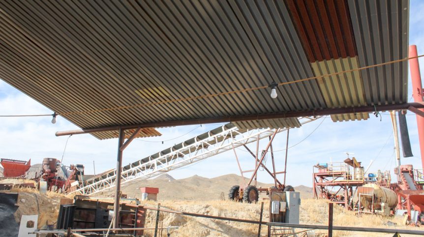 Golden Buckeye #1 & #2 — historic mine workings on the claim, Douglas County, Nevada
