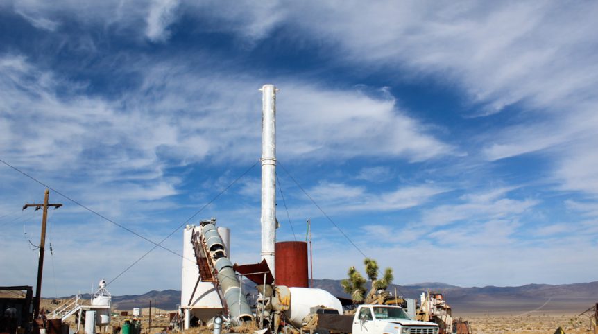 Golden Buckeye #1 & #2 — historic mine workings on the claim, Douglas County, Nevada