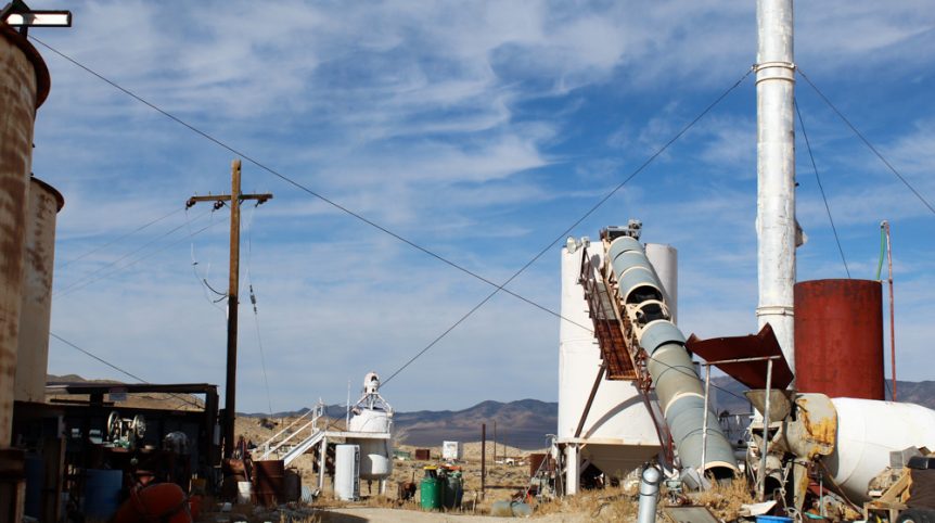 Golden Buckeye #1 & #2 — historic mine workings on the claim, Douglas County, Nevada