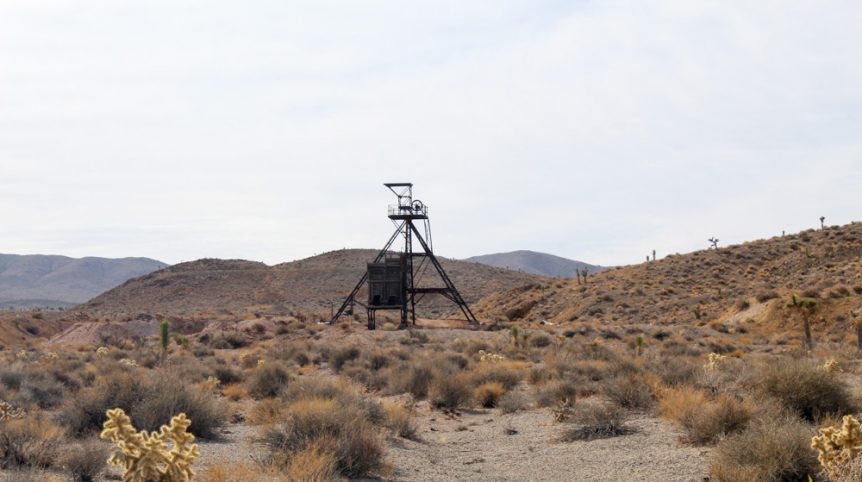 Golden Buckeye #1 & #2 — historic mine workings on the claim, Douglas County, Nevada