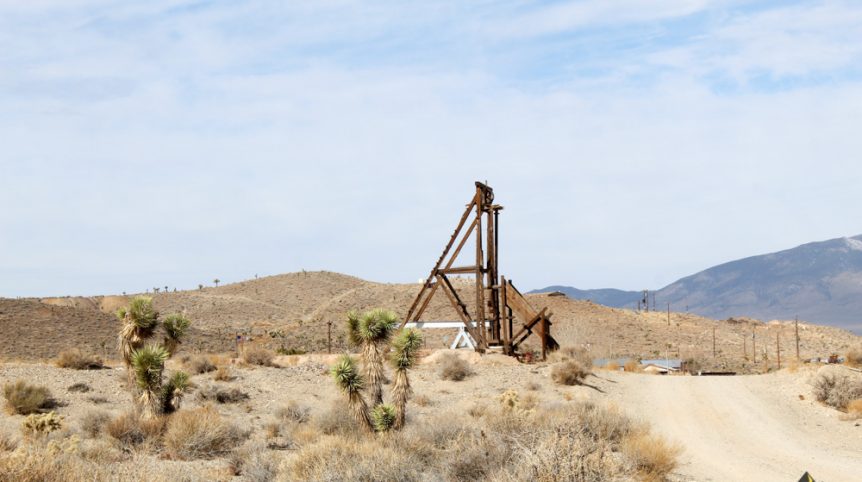 Golden Buckeye #1 & #2 — historic mine workings on the claim, Douglas County, Nevada