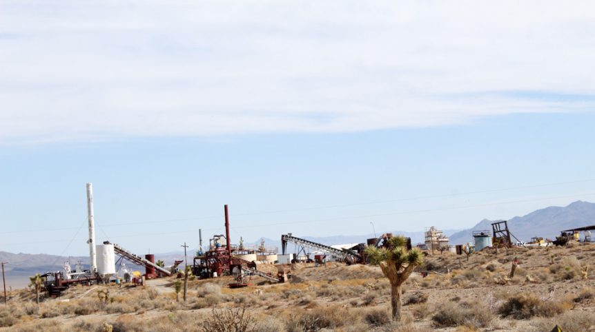 Golden Buckeye #1 & #2 — historic mine workings on the claim, Douglas County, Nevada