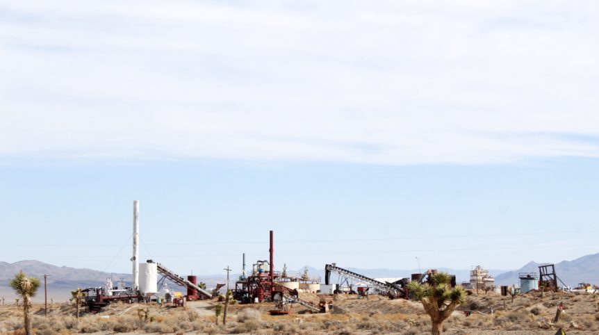 Golden Buckeye #1 & #2 — historic mine workings on the claim, Douglas County, Nevada
