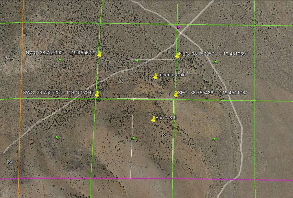 Sun West Gold — photograph 1 of the claim ground, Douglas County, Nevada