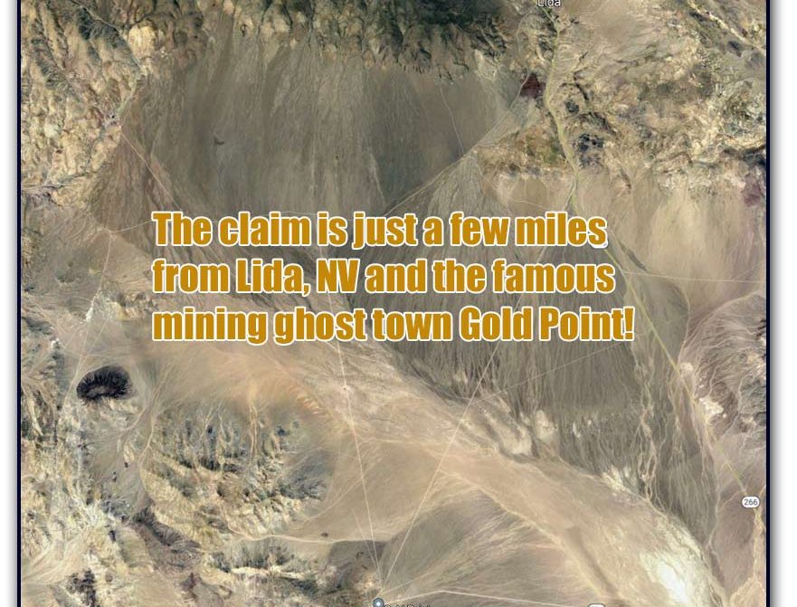 Tule Canyon #2 & #3 — claim location and boundary map, Esmeralda County, Nevada