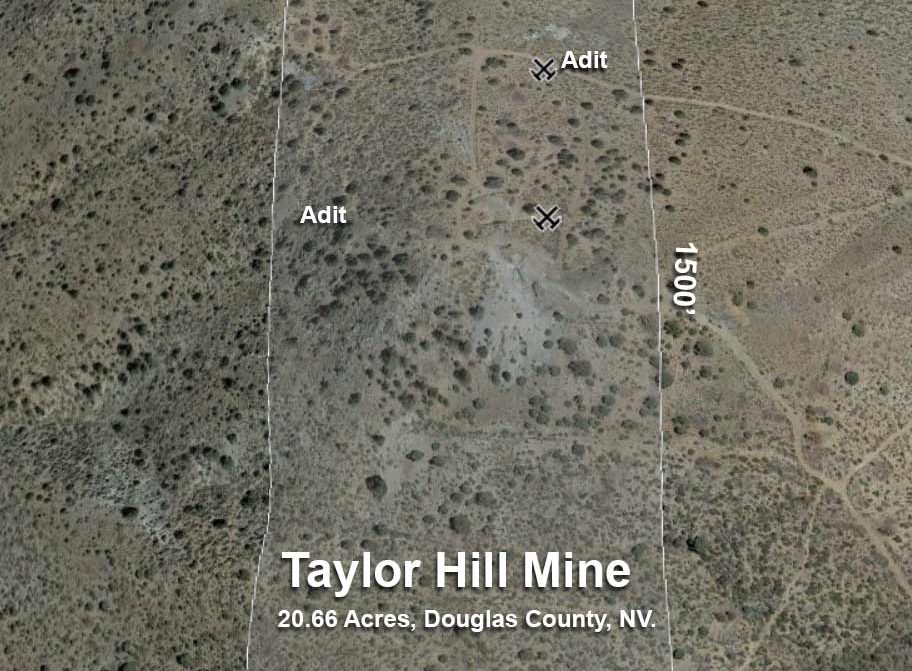 Taylor Mine — photograph 2 of the claim ground, Douglas County, Nevada