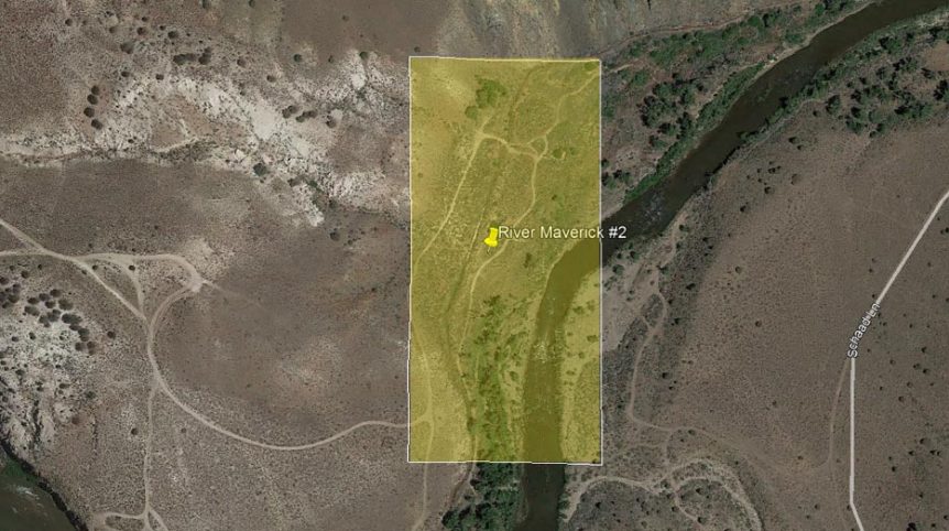 River Maverick Placer — photograph 2 of the claim ground, Carson City County, Nevada