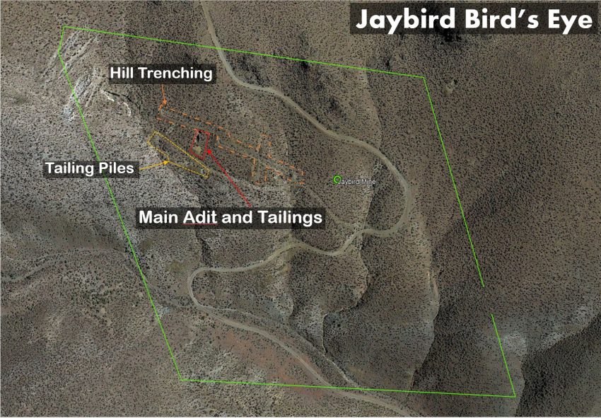 Jaybird Gold Claims — overview
