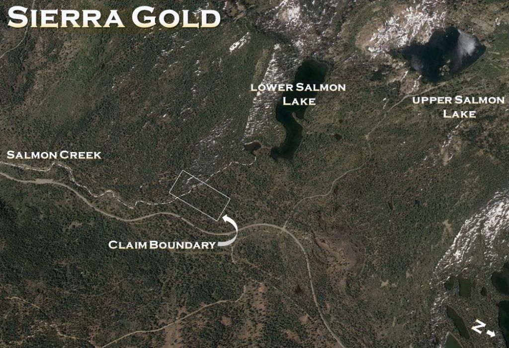 Sierra Gold Placer Mountain — photograph 1 of the claim ground, Sierra County, Nevada