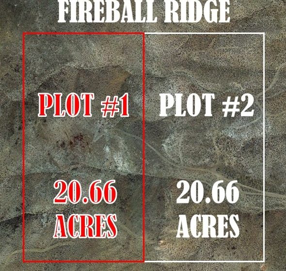Fireball Ridge — claim location and boundary map, Pershing County, Nevada