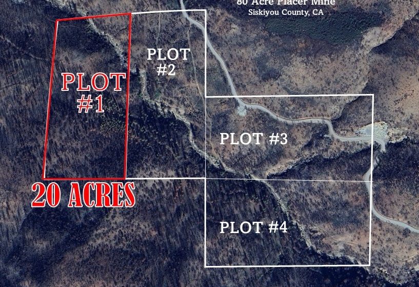 Humbug Creek — claim location and boundary map, Siskiyou County, California