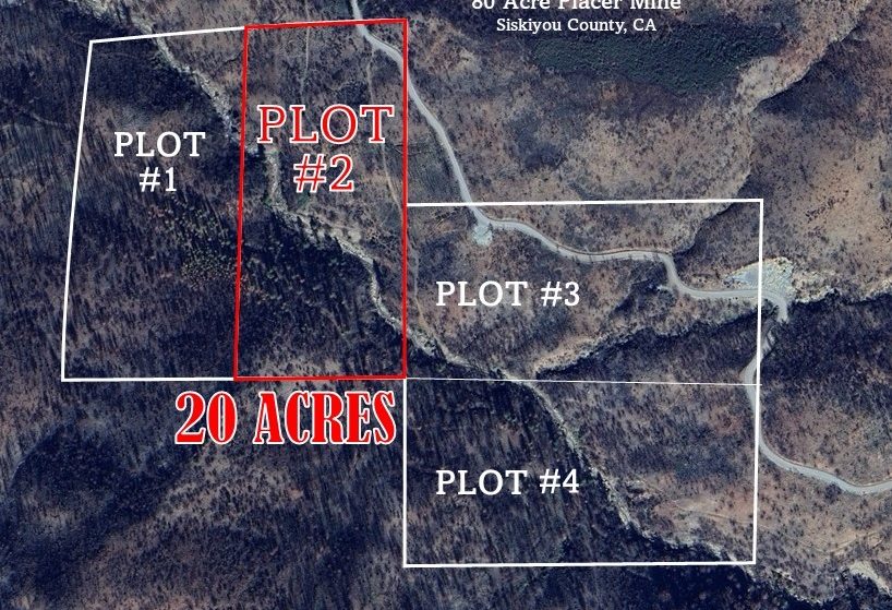 Humbug Creek — claim location and boundary map, Siskiyou County, California