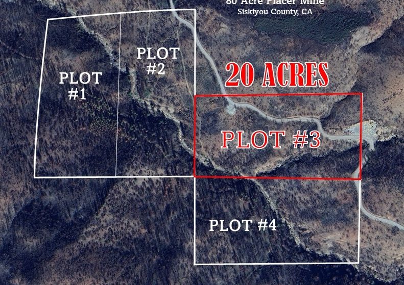 Humbug Creek — claim location and boundary map, Siskiyou County, California