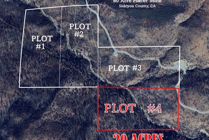 Humbug Creek — claim location and boundary map, Siskiyou County, California
