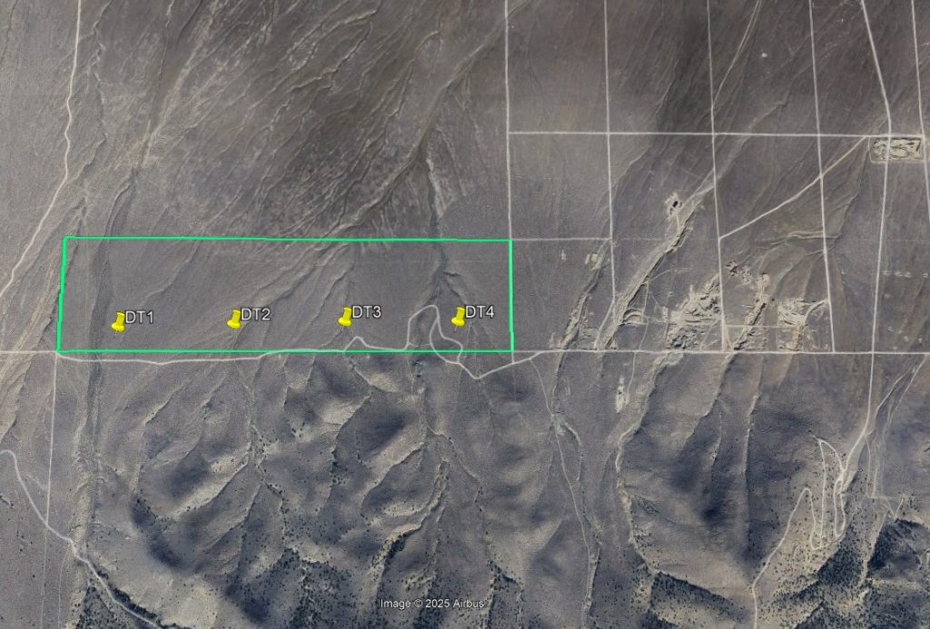 DT1-DT4 — photograph 2 of the claim ground, Humboldt County, Nevada