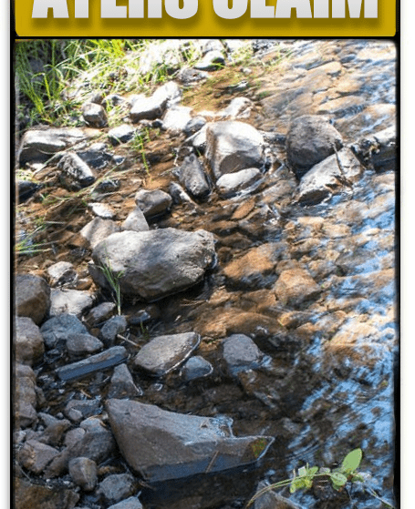 Rocky streambed on Church Creek within the Ayers Claim