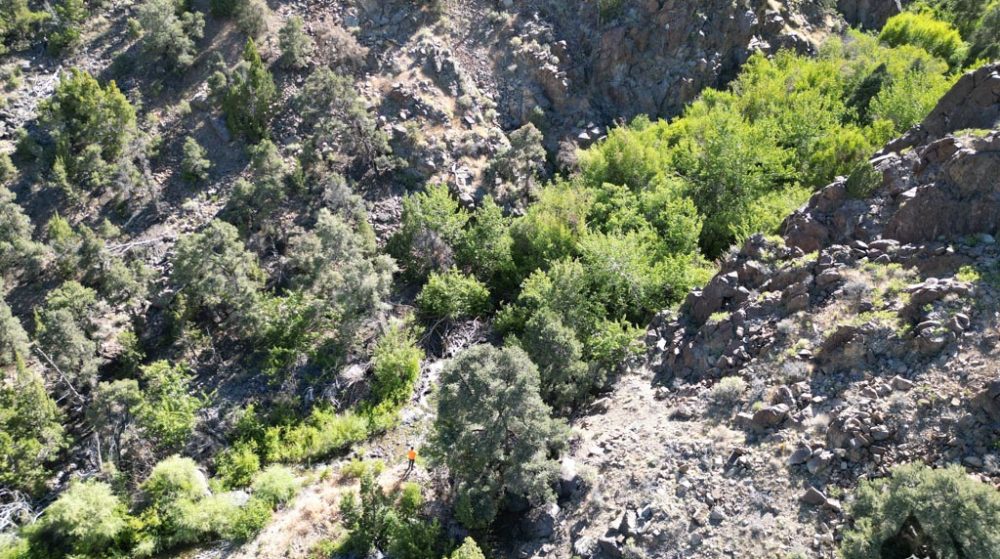 Belcher Canyon aerial drone photo 572